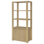 Home & Sleep Outlet - Laurelton 3-piece Entertainment Center TV Stand Light Oak