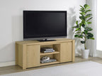 Home & Sleep Outlet - Laurelton 60-inch 2-door TV Stand Media Console Light Oak
