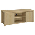 Home & Sleep Outlet - Laurelton 60-inch 2-door TV Stand Media Console Light Oak