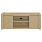 Home & Sleep Outlet - Laurelton 60-inch 2-door TV Stand Media Console Light Oak
