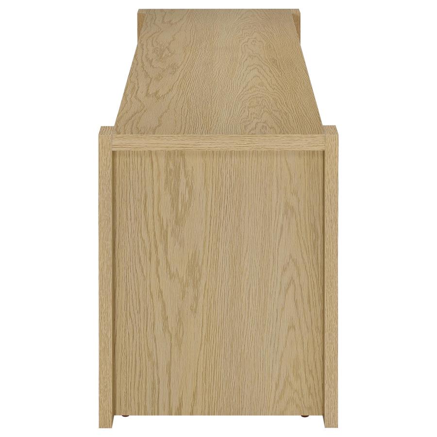 Home & Sleep Outlet - Laurelton 60-inch 2-door TV Stand Media Console Light Oak