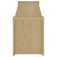 Laurelton 60-inch 2-door TV Stand Media Console Light Oak