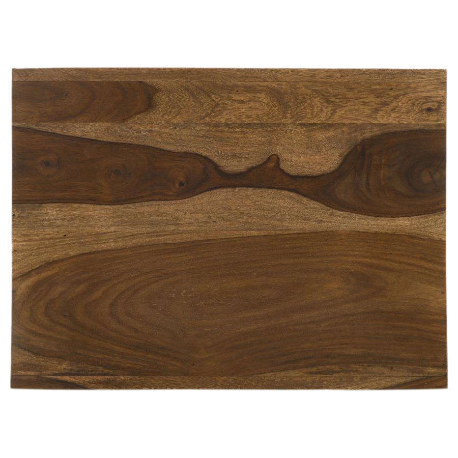 Home & Sleep Outlet - Odilia 3-piece Solid Wood Coffee and End Table Set Auburn
