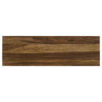 Home & Sleep Outlet - Odilia Rectangular Solid Wood Entryway Console Table Auburn