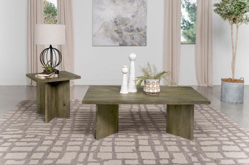 Home & Sleep Outlet - Andando 2-piece Coffee and End Table Set Mango Brown