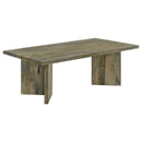Andando 2-piece Coffee and End Table Set Mango Brown - Home & Sleep Outlet