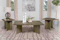 Andando 3-piece Coffee and End Table Set Mango Brown - Home & Sleep Outlet