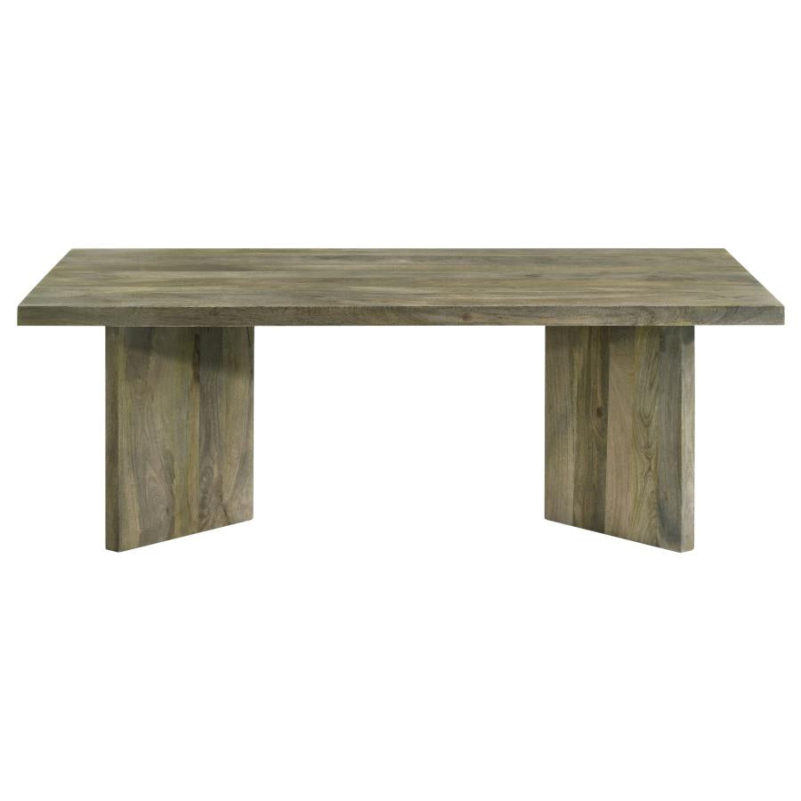 Home & Sleep Outlet - Andando Rectangular Solid Wood Coffee Table Mango Brown
