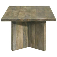 Andando Rectangular Solid Wood Coffee Table Mango Brown - Home & Sleep Outlet