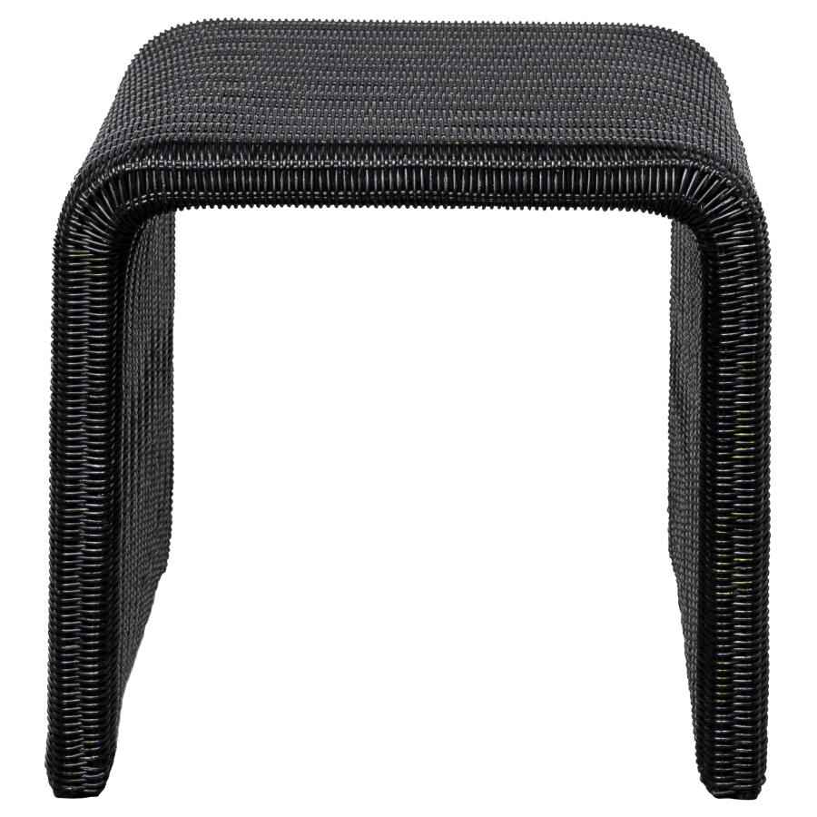 Cahya 3-piece Rattan Coffee and End Table Set Black - Home & Sleep Outlet