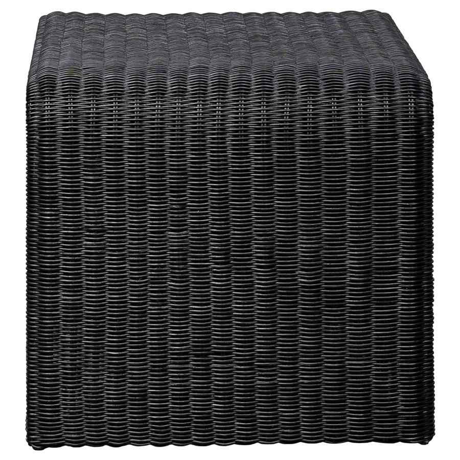 Cahya 3-piece Rattan Coffee and End Table Set Black - Home & Sleep Outlet