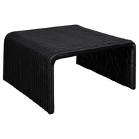 Cahya 3-piece Rattan Coffee and End Table Set Black - Home & Sleep Outlet