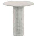 Astoria 2-piece Marble Coffee and End Table Set White - Home & Sleep Outlet