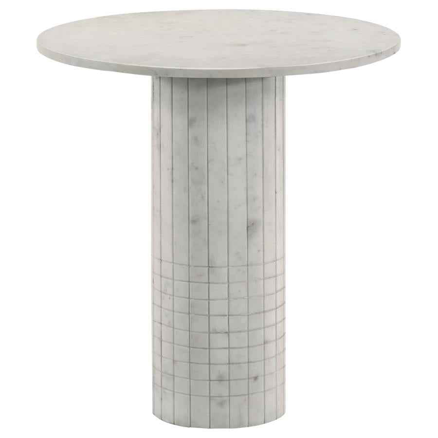 Astoria 2-piece Marble Coffee and End Table Set White - Home & Sleep Outlet