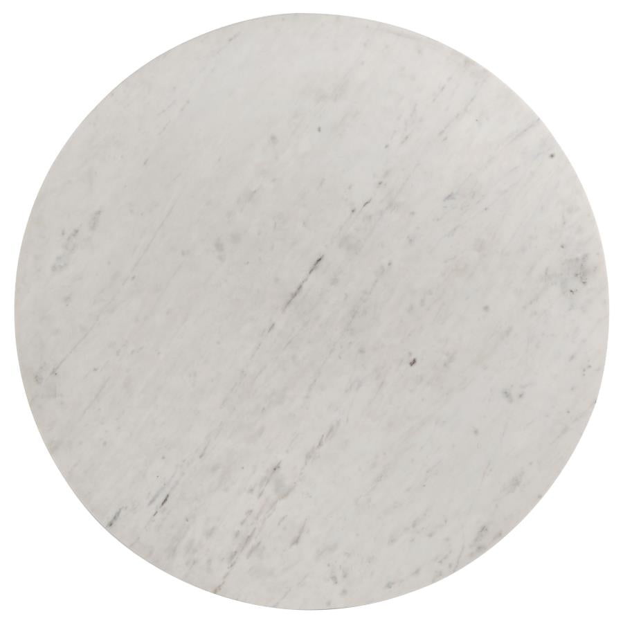 Home & Sleep Outlet - Astoria 2-piece Marble Coffee and End Table Set White