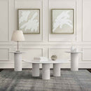 Astoria 3-piece Marble Coffee and End Table Set White - Home & Sleep Outlet