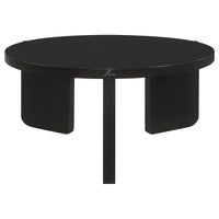 Cordova 2-piece Solid Wood Coffee and End Table Set Black - Home & Sleep Outlet