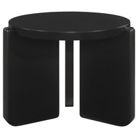 Cordova 3-piece Solid Wood Coffee and End Table Set Black - Home & Sleep Outlet