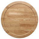 Camillo 2-piece Round Coffee and End Table Set Maple - Home & Sleep Outlet