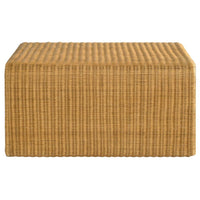 Cahya 2-piece Rattan Coffee and End Table Set Natural