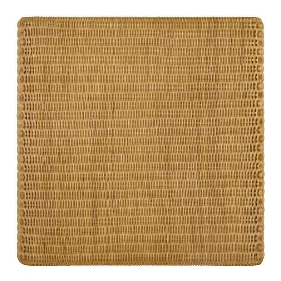 Cahya Square Woven Rattan Coffee Table Natural
