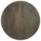 Home & Sleep Outlet - Kinkaid Round Solid Mango Wood Coffee Table Brown