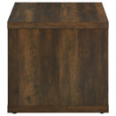 Frisco 2-piece Coffee and End Table Set Dark Pine