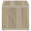 Frisco 2-piece Coffee and End Table Set Distressed Pine