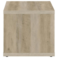 Frisco 2-piece Coffee and End Table Set Distressed Pine