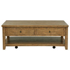 Home & Sleep Outlet - Payne 48-inch Mobile Lift Top Coffee Table Distressed Brown