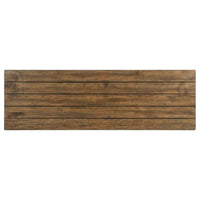 Payne Wood Entryway Sofa Console Table Distressed Brown