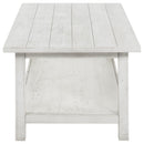 Payne 2-piece Coffee and 1-drawer End Table Set White