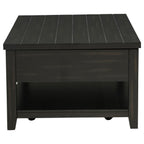 Home & Sleep Outlet - Payne 48-inch Mobile Lift Top Coffee Table Distressed Java