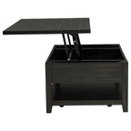 Home & Sleep Outlet - Payne 48-inch Mobile Lift Top Coffee Table Distressed Java