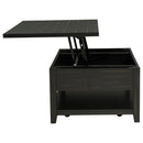 Payne 48-inch Mobile Lift Top Coffee Table Distressed Java