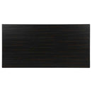 Payne Wood Coffee Table with Shelf Distressed Java