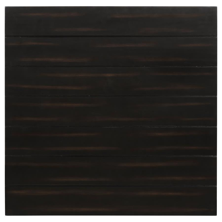 Concord 1-drawer Square End Table Distressed Java