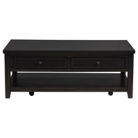 Concord 2-piece Coffee and End Table Set Distressed Java