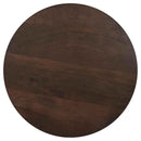 Cayenne Solid Mango Wood Accent Side End Table Walnut
