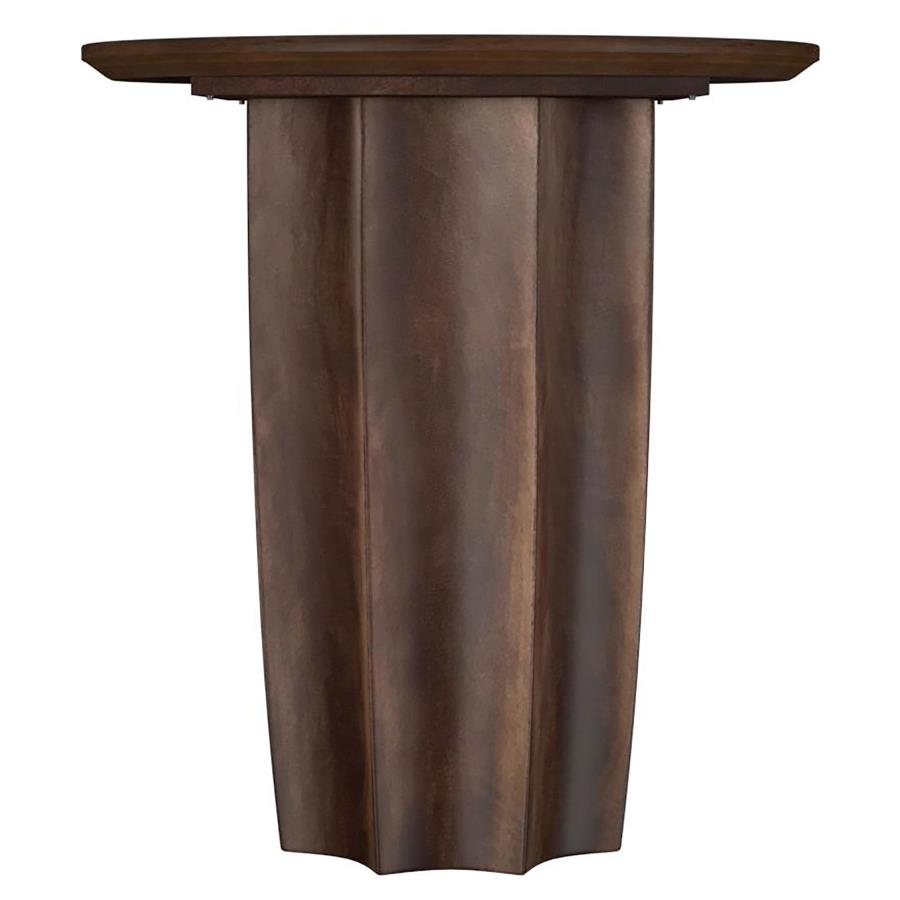 Home & Sleep Outlet - Cayenne 3-piece Solid Mango Wood Coffee Table Set Walnut
