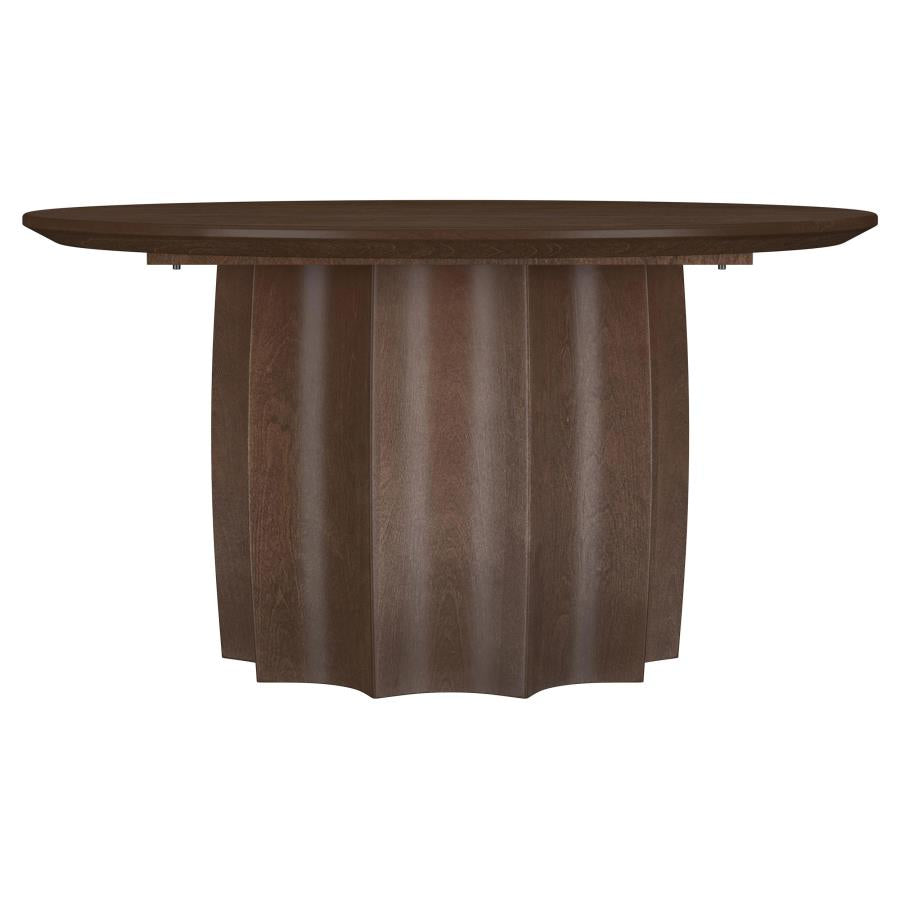 Home & Sleep Outlet - Cayenne 3-piece Solid Mango Wood Coffee Table Set Walnut