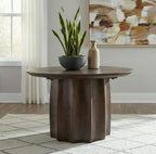 Home & Sleep Outlet - Cayenne Solid Mango Wood Cocktail Coffee Table Walnut