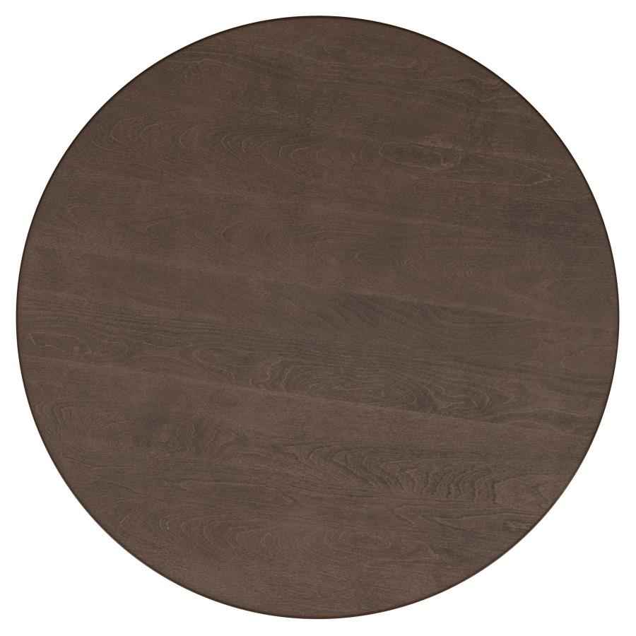 Cayenne Solid Mango Wood Cocktail Coffee Table Walnut