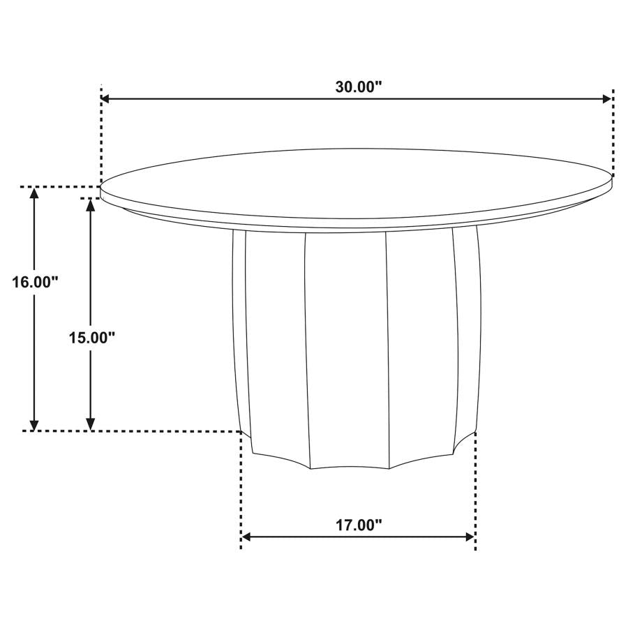 Home & Sleep Outlet - Cayenne Solid Mango Wood Cocktail Coffee Table Walnut