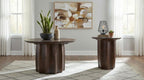Home & Sleep Outlet - Cayenne Solid Mango Wood Cocktail Coffee Table Walnut