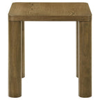 Home & Sleep Outlet - Castlewood Engineered Wood Accent Side End Table Brown Oak