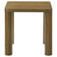 Castlewood 2-piece Cocktail Coffee Table Set Brown Oak