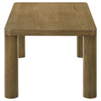 Home & Sleep Outlet - Castlewood Engineered Wood Cocktail Coffee Table Brown Oak