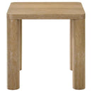Castlewood 2-piece Cocktail Coffee Table Set Light Oak