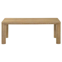 Castlewood 3-piece Cocktail Coffee Table Set Light Oak